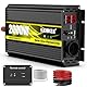 SUDOKEJI Wechselrichter 12v auf 230v Reiner Sinus 2000W KFZ Reine Sinuswelle Spannungswandler Umwandler-Inverter Konverter mit,EU-Steckdose & Fernbedienung,LCD Digital Anzeig Konverter für Wohnwagen