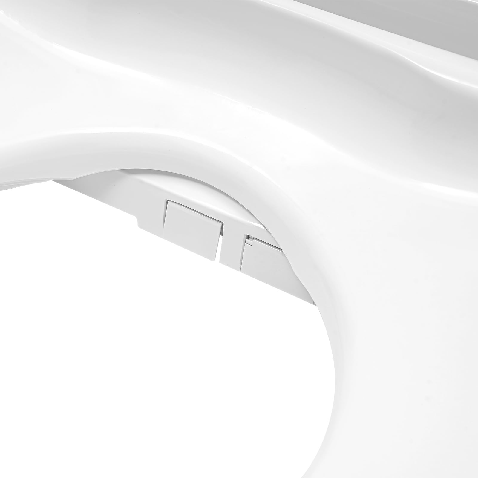 Bidet electrónico, asiento de inodoro inteligente inteligente, bidé de inodoro con control remoto y boquilla, múltiples modos de limpieza, agua ajustable y temperatura del asiento, secado de aire