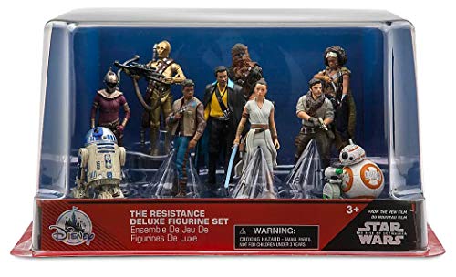 Disney Star Wars Exclusive Rise of Skywalker The Resistance Figurine PVC Figure Playset