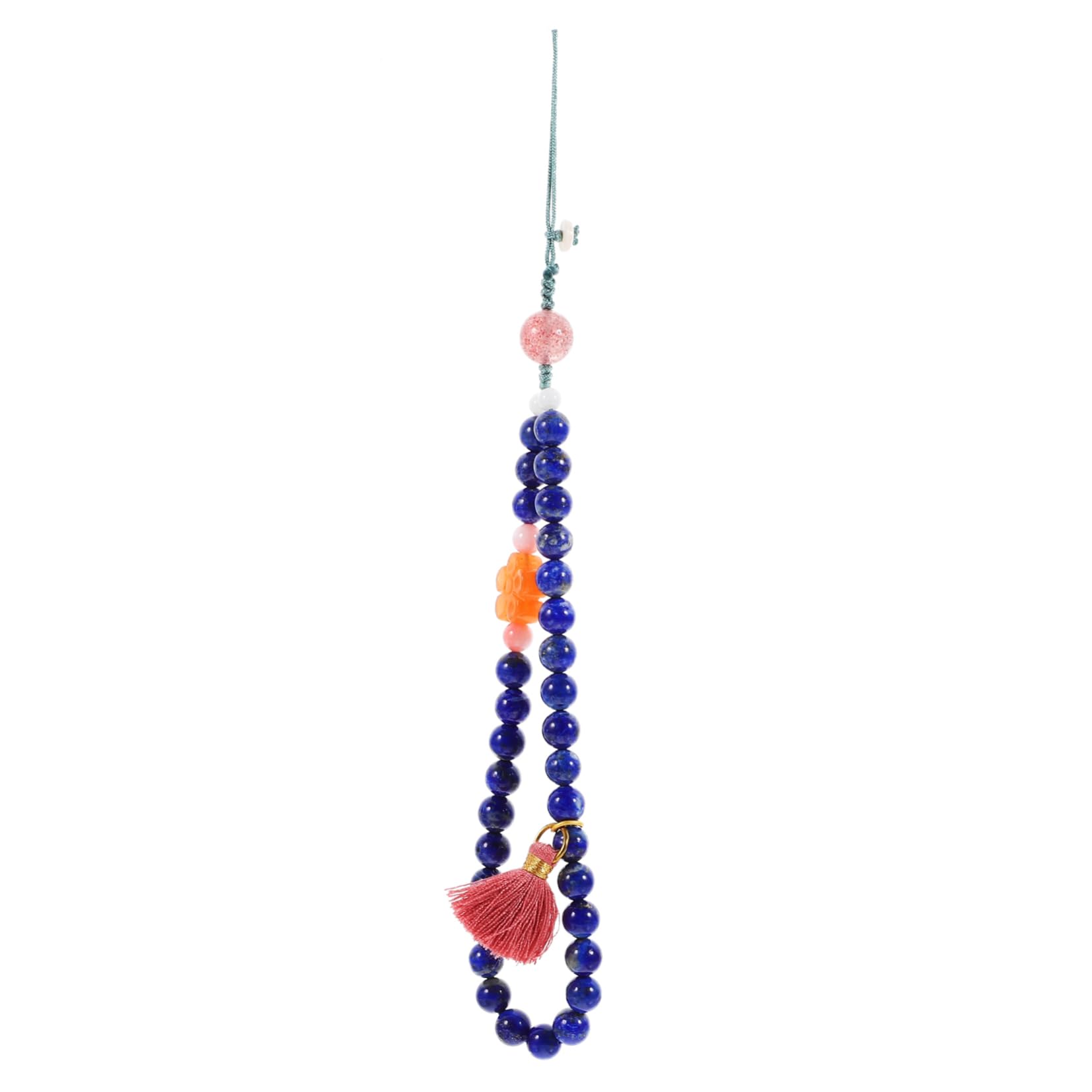 UKCOCO catena di telefonia mobile cinturino per braccialetto per cellulare polso tallone accessori tablet accessori per tablet cordino per telefono retrò cinghia per cellulare rosa