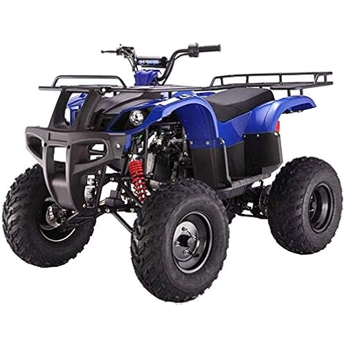 X-PRO 150cc ATV Quad Utility Full Size ATVs Quads 150cc 4 Wheeler Adult ATV (Blue)