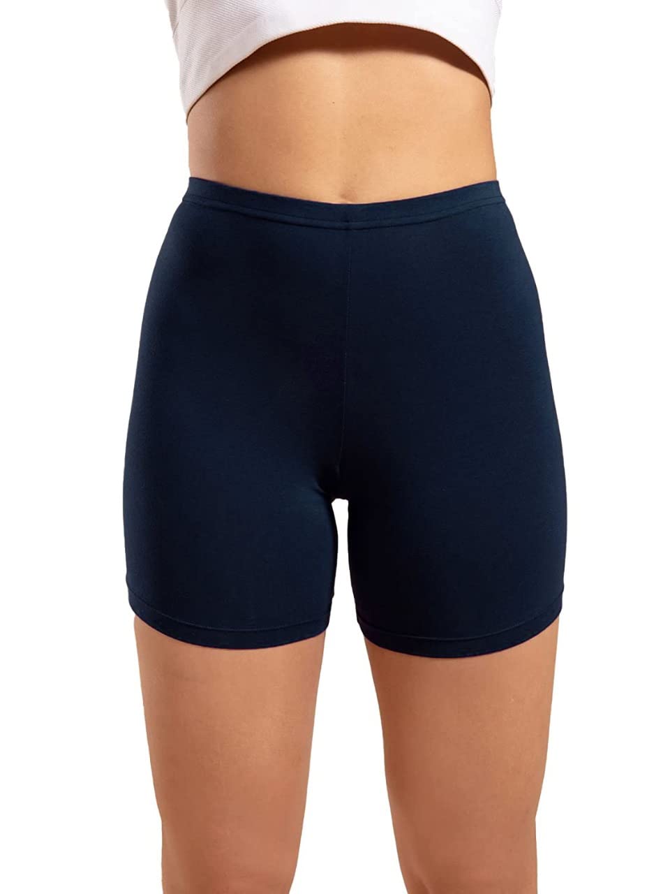 Leriya Fashion Poly Spandex Women’s Sport Shorts for Regular Fit | Sport Shorts for Workout, Yoga, Running, Exercise, Cycling, Gym Wear for Casual Day