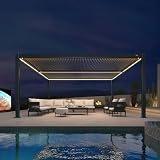 PURPLE LEAF LED Pergola 13x15