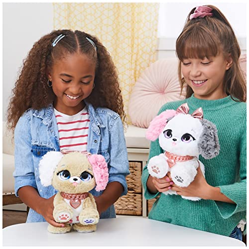 Present Pets, Fancy Puppy Interactive Surprise Plush Toy Pet With Over 100 Sounds & Actions (Style May Vary), Girls Gifts, Kids Toys For Girls #TOP2