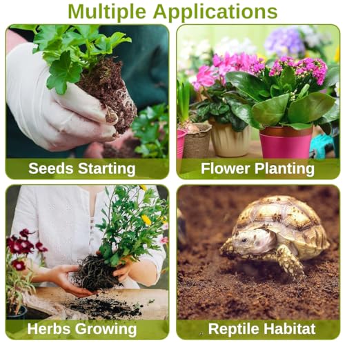 Image of ecofynd Cocopeat Coin, Coir Disc for Potting Soil Mix, Seedling & Plant Starter (10MM, Pack of 10)