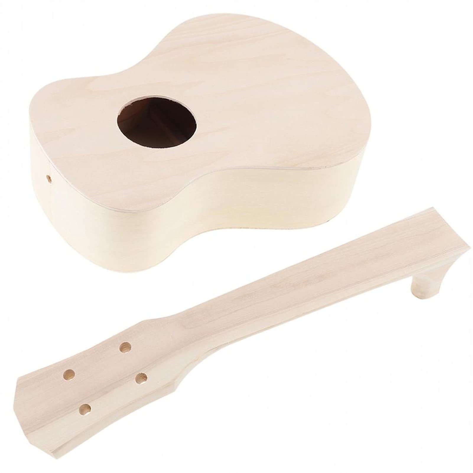 Ukulele koncertowe Początkujący Ukulele 23 Cal Ukulele Basswood DIY Kit Koncert Gitara Hawajska Palisander Podstrunnica Do Malowania Prac Ręcznych Kampania Dla Rodziców I Dzieci