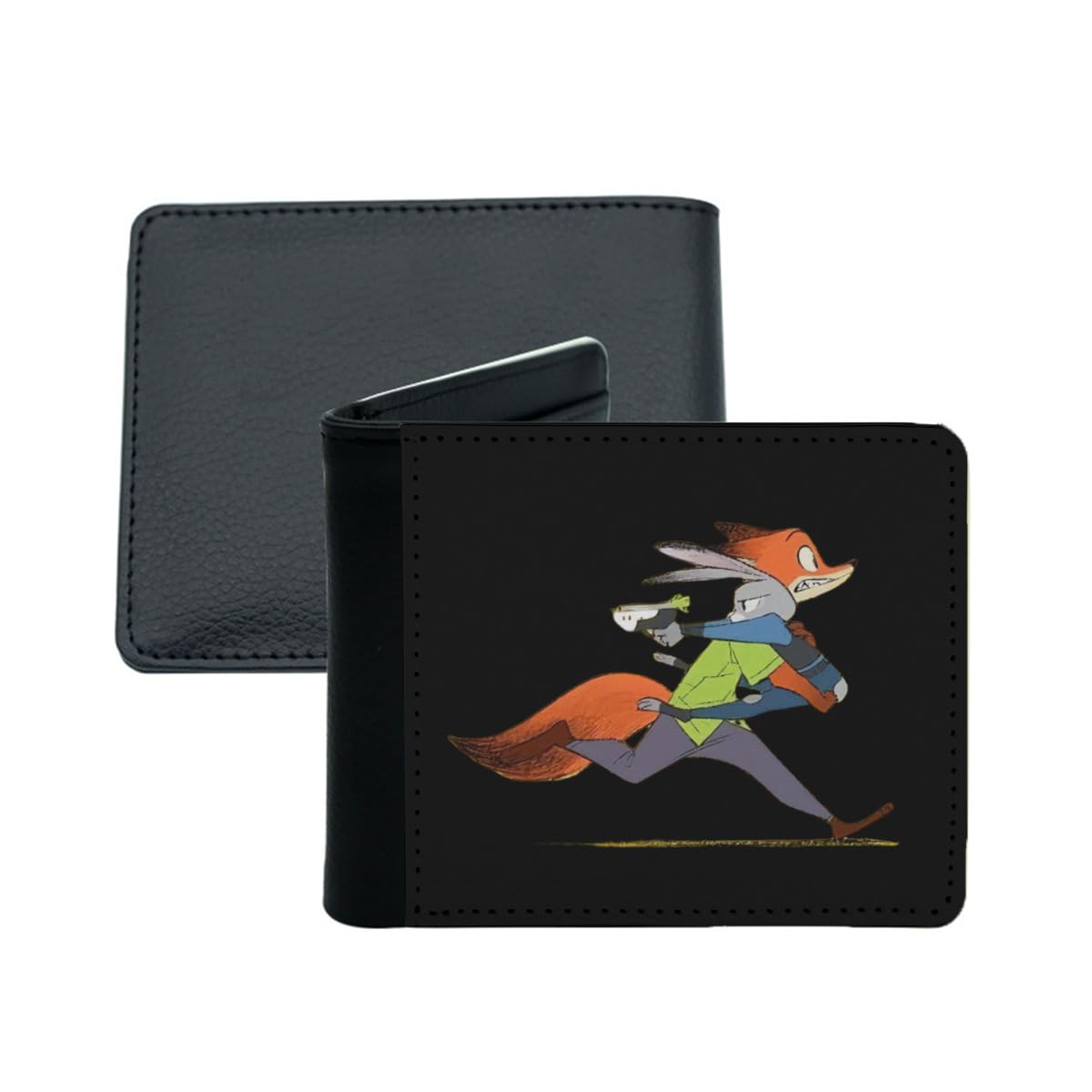 Amazon.co.jp: ズートピア ニック・ワイルド 財布 メンズ 二つ折り PU