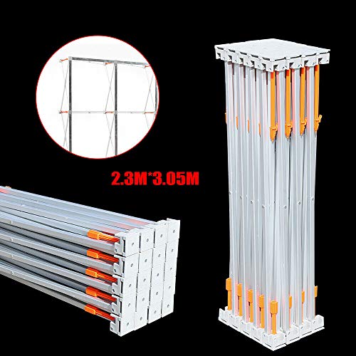 image for CNCEST Display Booth Frame,7.5x10FT Pop Up Stand Trade Show Display Bo