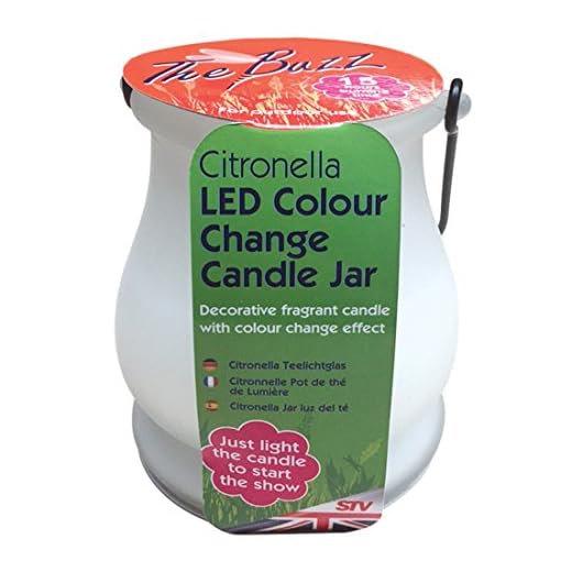 Dicoal STV428 - Tarro led de citronela