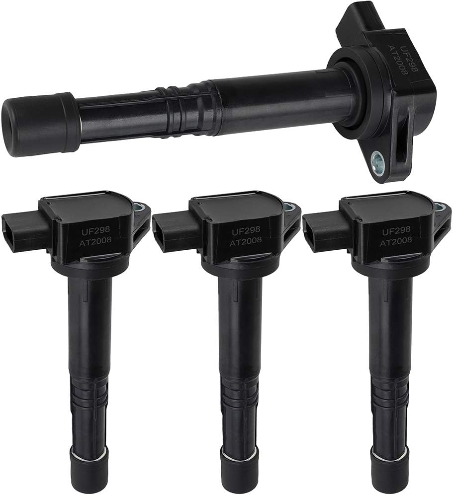 SCITOO Ignition Coils fit for Honda S2000 2.0L 2000-2003 UF298 4pcs Ignition Coils