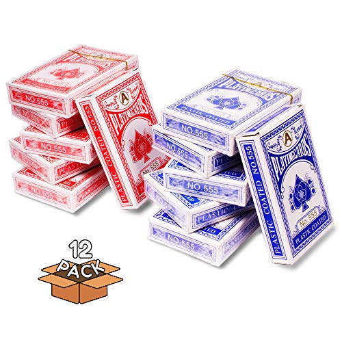12 Barajas de Cartas para Poker Pack miniatura 2