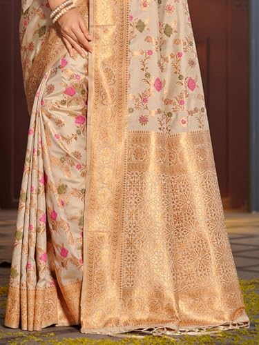 Leeli Peeri Designer banarasi silk saree – image 4