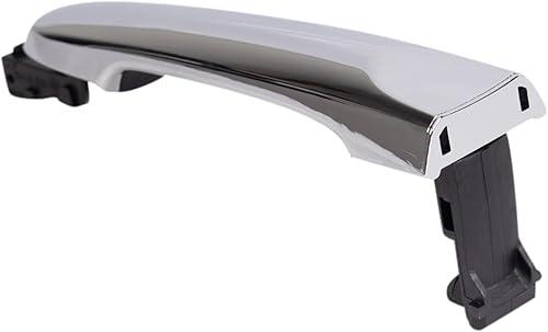 Miniatura 707 de TRQ Manija de puerta exterior texturizada LH del conductor trasero para Chevy GMC Pickup Truck SUV