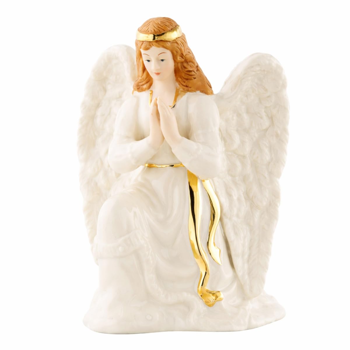 Belleek 7244 Christmas Classic Nativity Angel Figurines