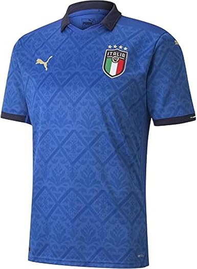 PUMA FIGC Home Shirt Replica Shirt Uomo (Pacco da 1) : Amazon.it: Sport e  tempo libero