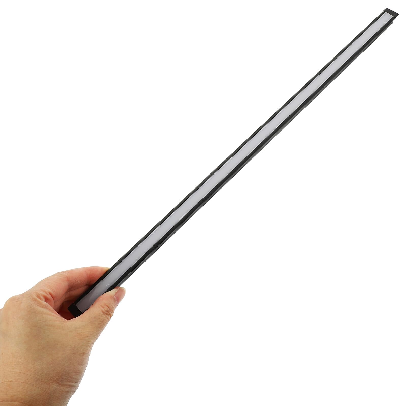 Lot de 2 Bandes LED Encastrables 40 Cm 12v Lumière Naturelle 4000k pour Éclairage sous Meuble la Cuisine et Armoire, Éclairage LED Armoires Rechargeable sans Transformateur,