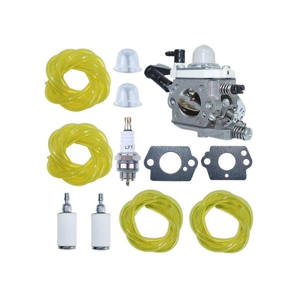Carburador compatible con WT-997, WT-664 y WT-668, junta de línea de filtro de combustible, bulbo de cebado