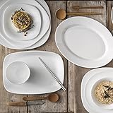 Zoom IMG-1 piatto parma bianco rettangolare cm Zoom IMG-1 piatto parma bianco rettangolare cm