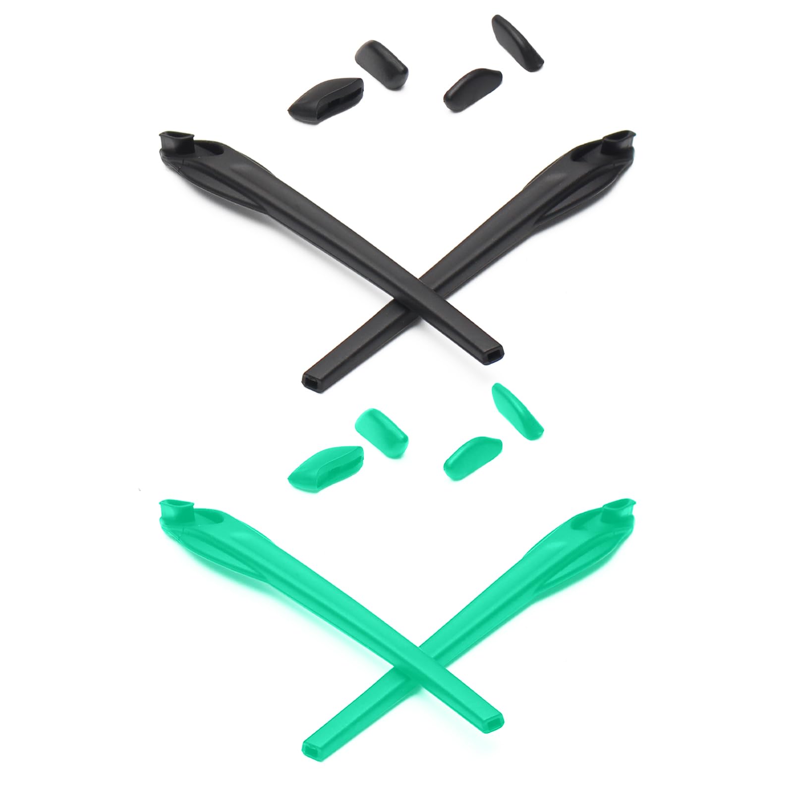 Mryok Replacement Earsocks Nosepieces Kits for Oakley Flak 2.0 OO9295 / 2.0 XL OO9188 - Options