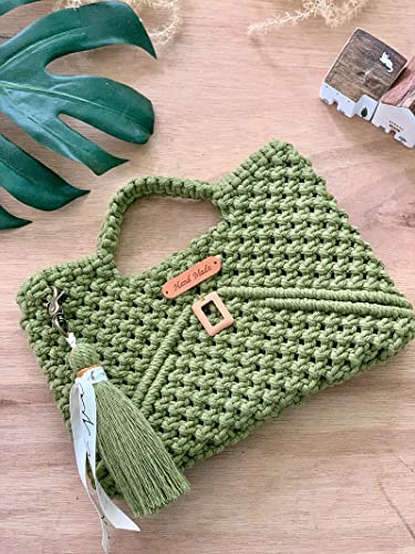 AOKKR Macrame Corda 3mm x 100m, Filato Cotone Filo...