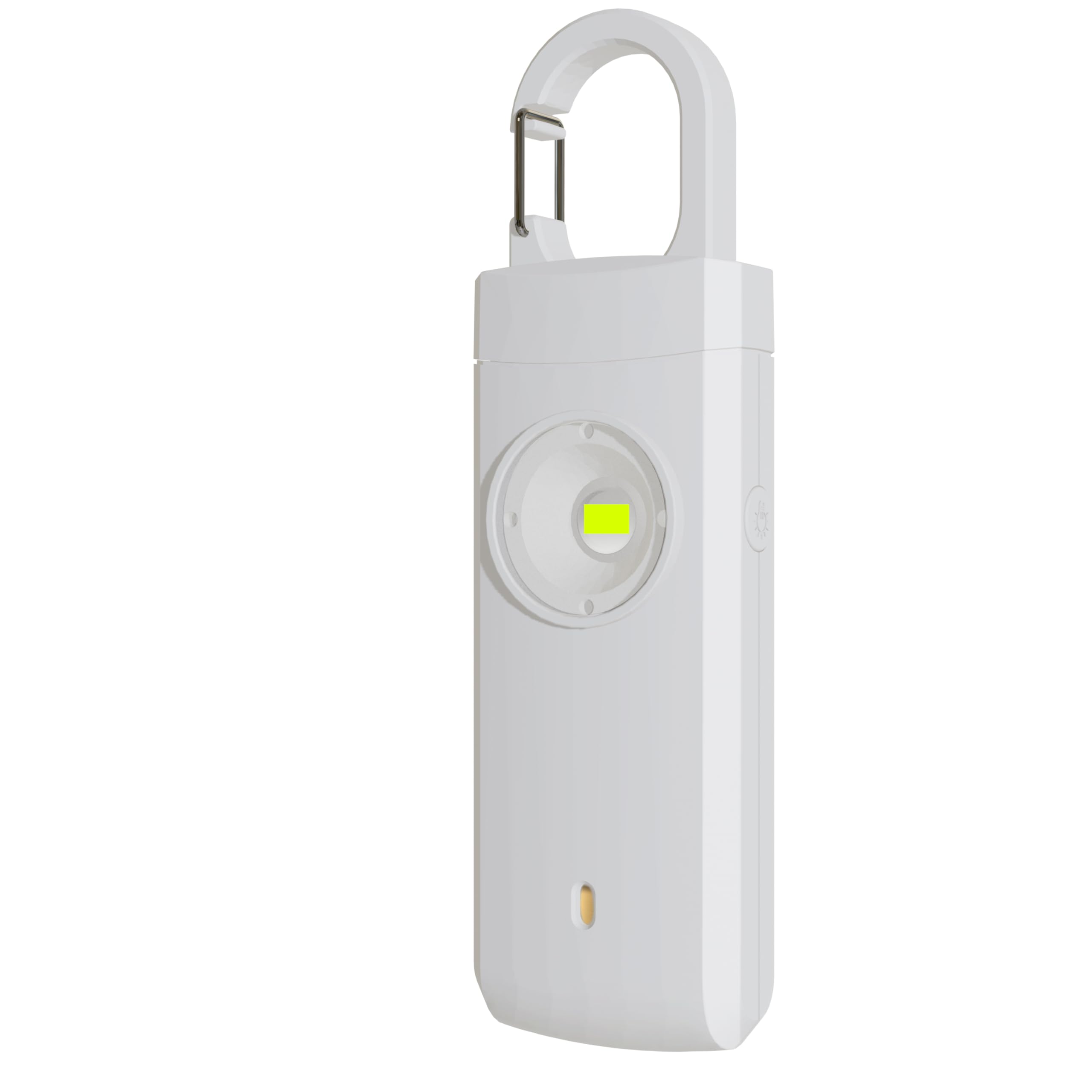 Alarma de seguridad personal recargable para mujeres, sonido de sirena fuerte, luz LED SOS estroboscópica, carga USB, alarma personal, llavero de autodefensa para esposa, hija, estudiante,