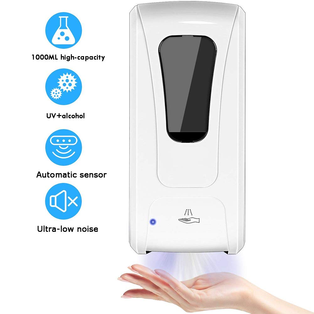 Buy Northfan Automatic Alcohol Dispenser, 1000ML Touchless Walled Hand Sanitizer Machine Soap