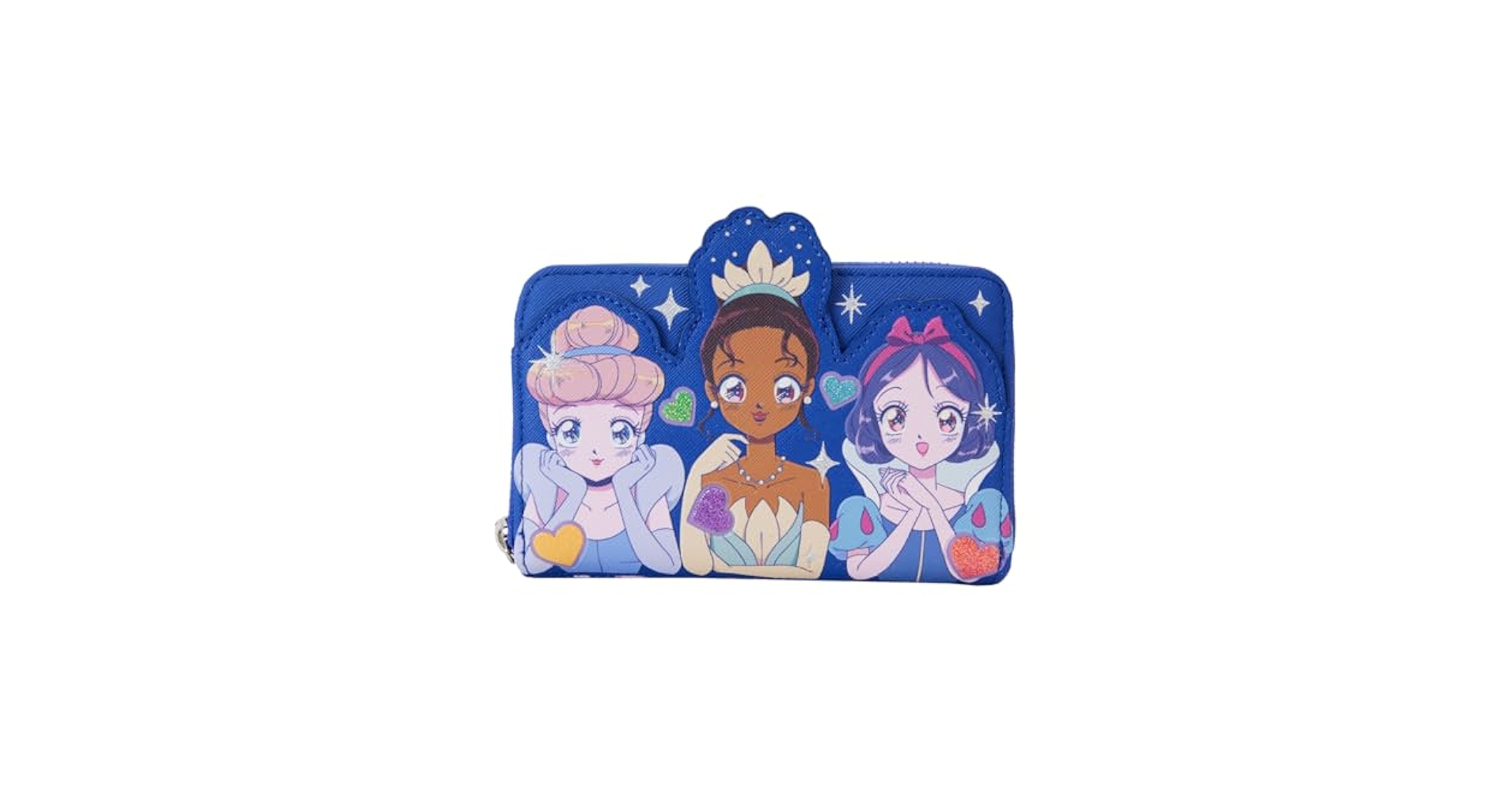 Amazon.com: Loungefly Disney Princess Manga Style Zip Around