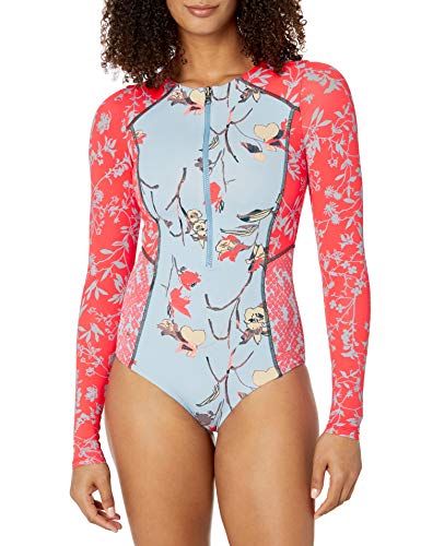 Maaji Women's Zip Front Surf Suit with UPF 50+ One Piece Swimsuit, Daughter
