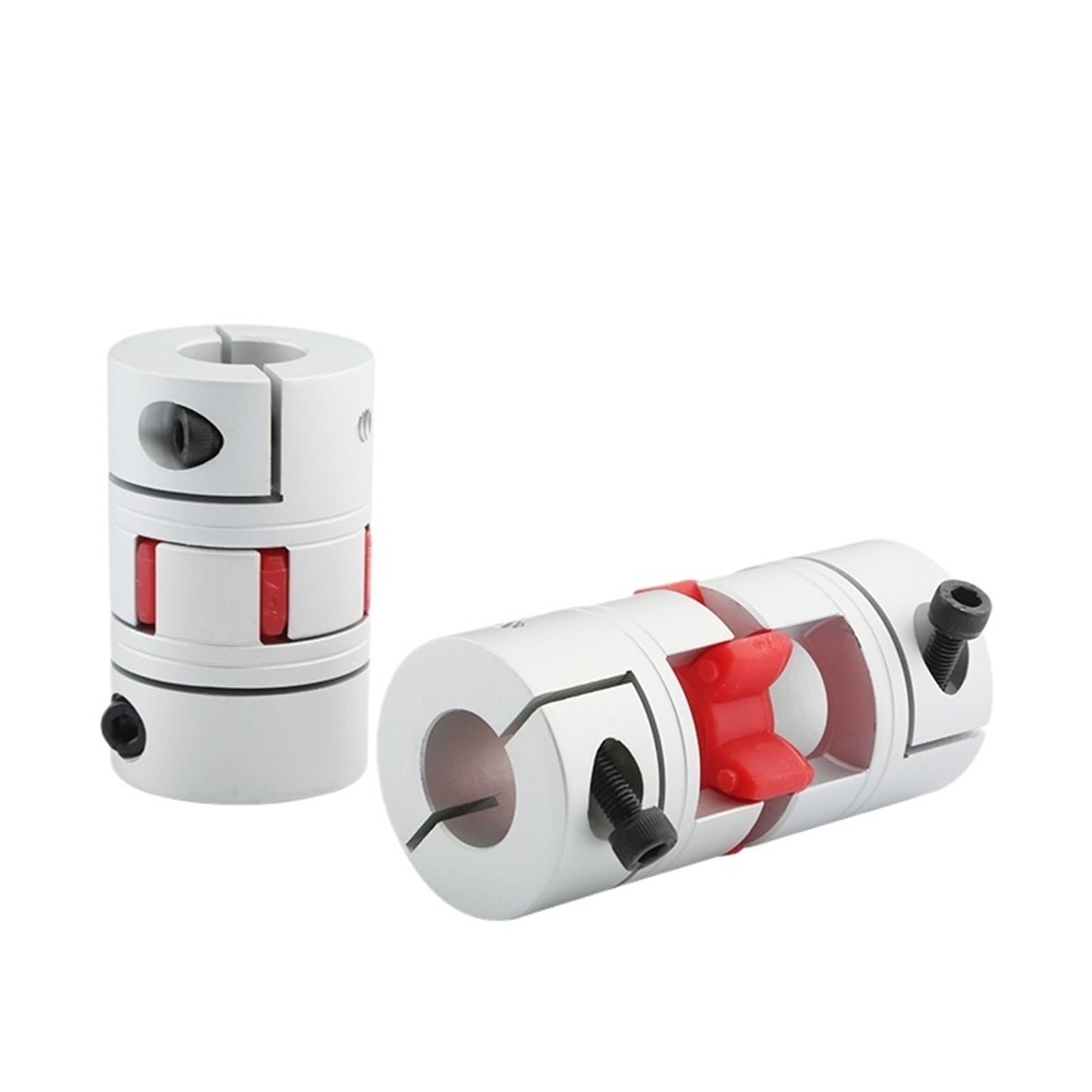 Accoppiamento for Albero Flessibile in Alluminio D20 L30 Encoder Elastico for servomotore a Coppia Elevata for Macchina for incidere 4/5/6/6.35/7/8/10mm(D6x10)