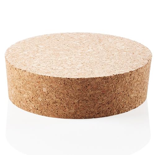 WidgetCo Size 56 Jar Corks, Agglomerated/Composite, Sustainble Cork Closures (Qty 100)
