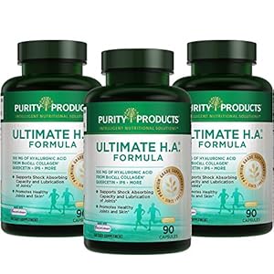 Purity Products Ultimate H.A. Formula – Clinically Studied BioCell Collagen – Dynamic Hyaluronic Acid Support for The…