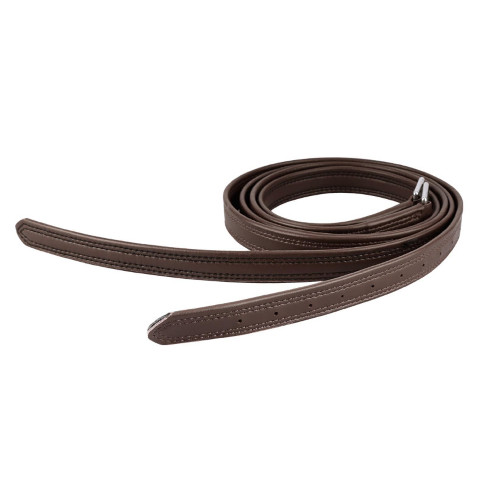 Correa Estribo Ajustable Correa Cuero con Hebilla Resistente Acción Estribo para Jinetes, Adultos, Equitación, Entrenamiento, Instalación Equina, Marrón Oscuro, Niños