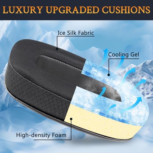 SOULWIT Cooling Earpads para Beyerdynamic DT100/DT109/DT150/DT190 - Negro | para Auriculares DT100/DT102/DT108/DT109/DT150/DT190 miniatura 6