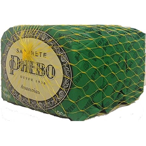Linha Tradicional Phebo - Sabonete em Barra de Glicerina Amazonian (3 x 90 Gr) - (Phebo Traditional Collection - Glycerin Bar Soap Amazonian Soap (3 x 3.2 Net Oz)) Cover