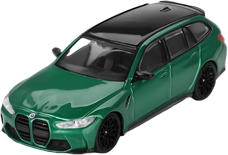 Mini Gt 1/64 Bmw M3 Competition Touring Isle Of Man Green Metallic Mgt00764