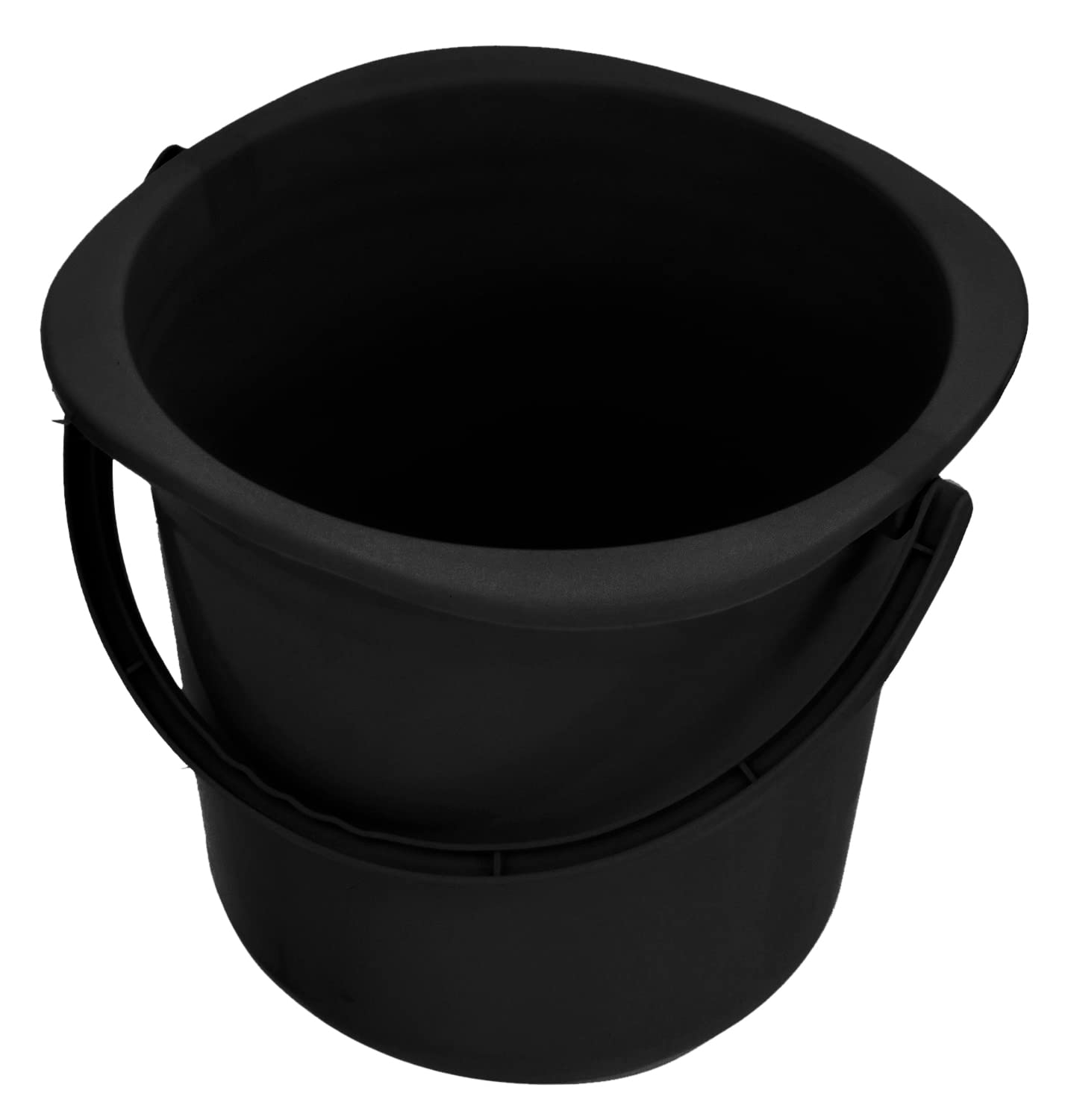 Kuber Industries Square Unbreakable Virgin Plastic Bucket For Home/Kitchen/Office, 16Ltr. (Black)-47KM01186 (B09NGKDGXD) Amazon Price History, Amazon Price Tracker
