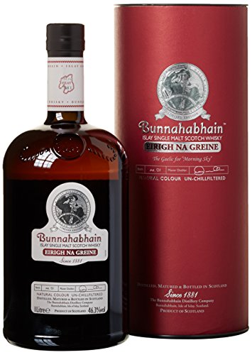 Bunna hab Hain eirigh NA greine con Regalo Whisky del paquete, 1 l