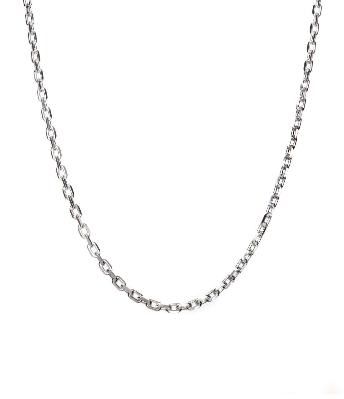 Clara Anti-Tarnish 92.5 Sterling Silver Link Chain Necklace in 20 24 28 inches for Men & Boys (B07MW2WSPJ) Amazon Price History, Amazon Price Tracker