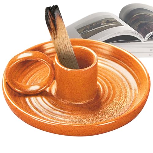 Palos Santo Holder - Palos Santo Sticks Holder Salvia & Palos Santo | Sacred Nest Palos Santo, set di incensi e bastoncini di incenso in di ceramica, set di bastoncini di incenso