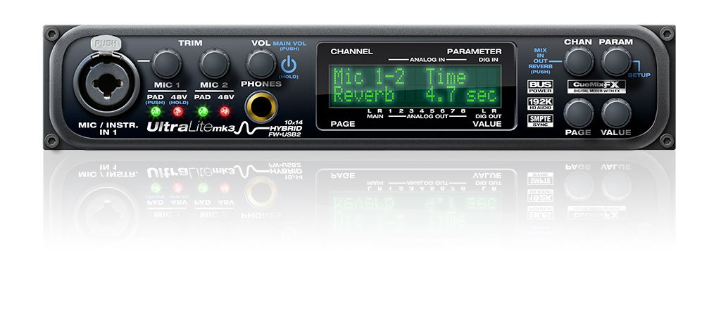 MOTU UltraLite-MK3 Hybrid FireWire/USB2 Audio Interface : Amazon 