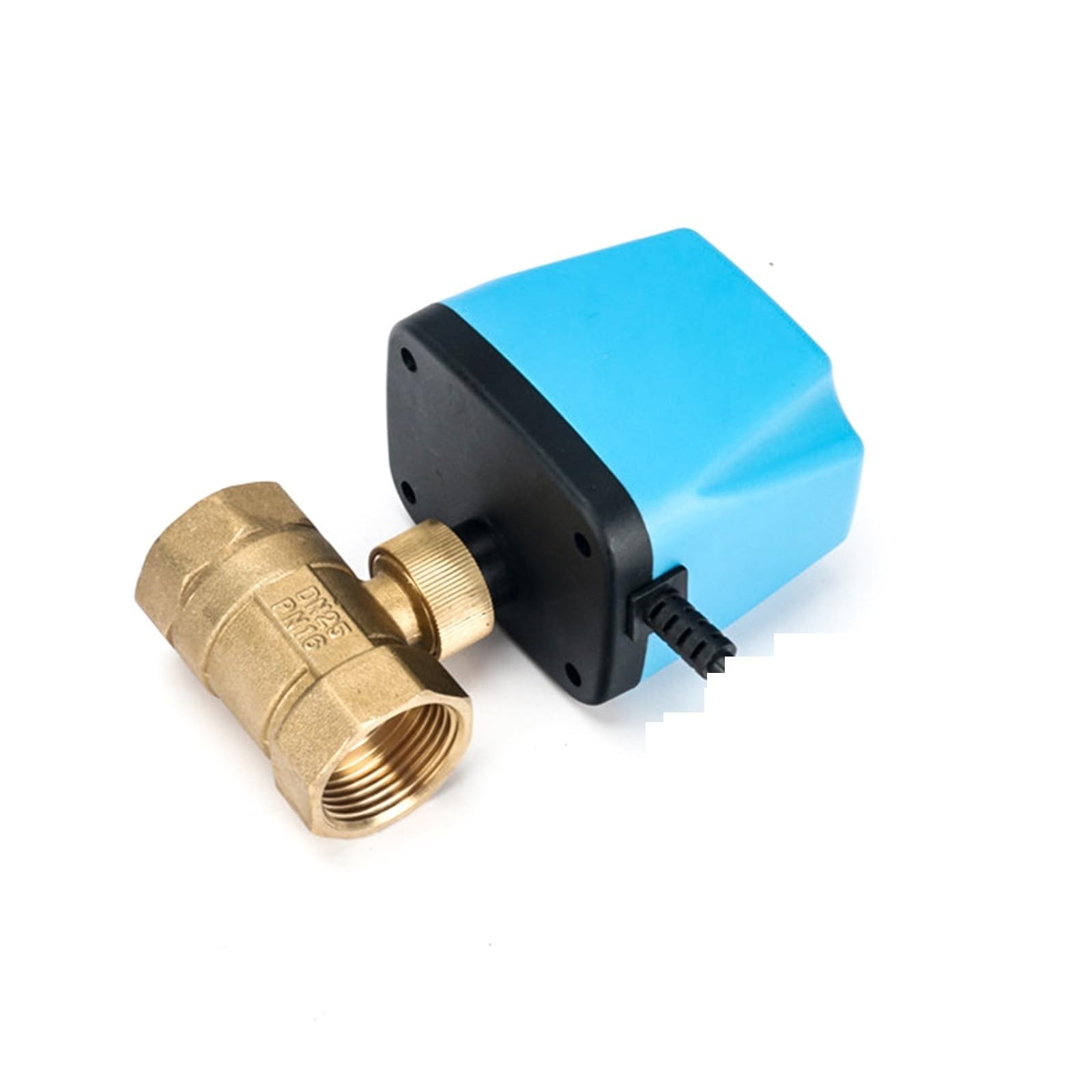 Kugelhahn, 1/2" 3/4" 1" 2" Normalerweise Geschlossen/offen Zweidraht-Motorkugelhahn Elektrischer Kugelhahn AC220 DC12V DC24V(1-1/4",220AC_NORMALLY CLOSED)