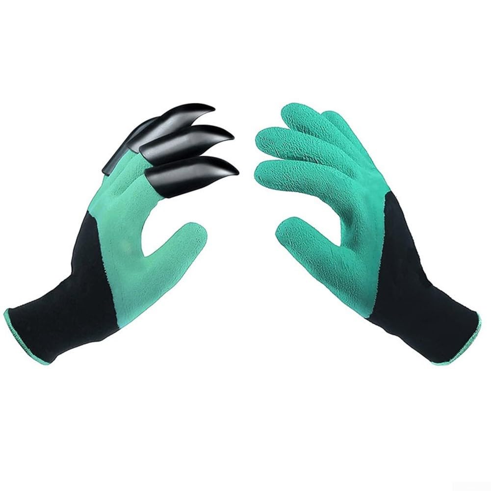 Ergonomisches Gartenbesteck Grün für Beete