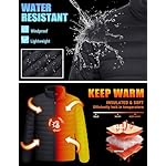 TACVASEN Men's Lightweight Puffer Jacket Winter Quilted Puffy Jackets Warm Water-Resistant Windproof Insulated Coats - Image 4