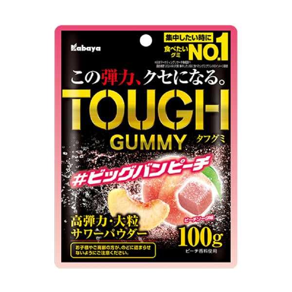 ☆タフグミ☆ビッグバンピーチ☆グレーピーパンチ ♬(^^)(^^)♬ Amazon | カバヤ タフグミ ビッグバンピーチ 100g×6袋入 | カバヤ食品