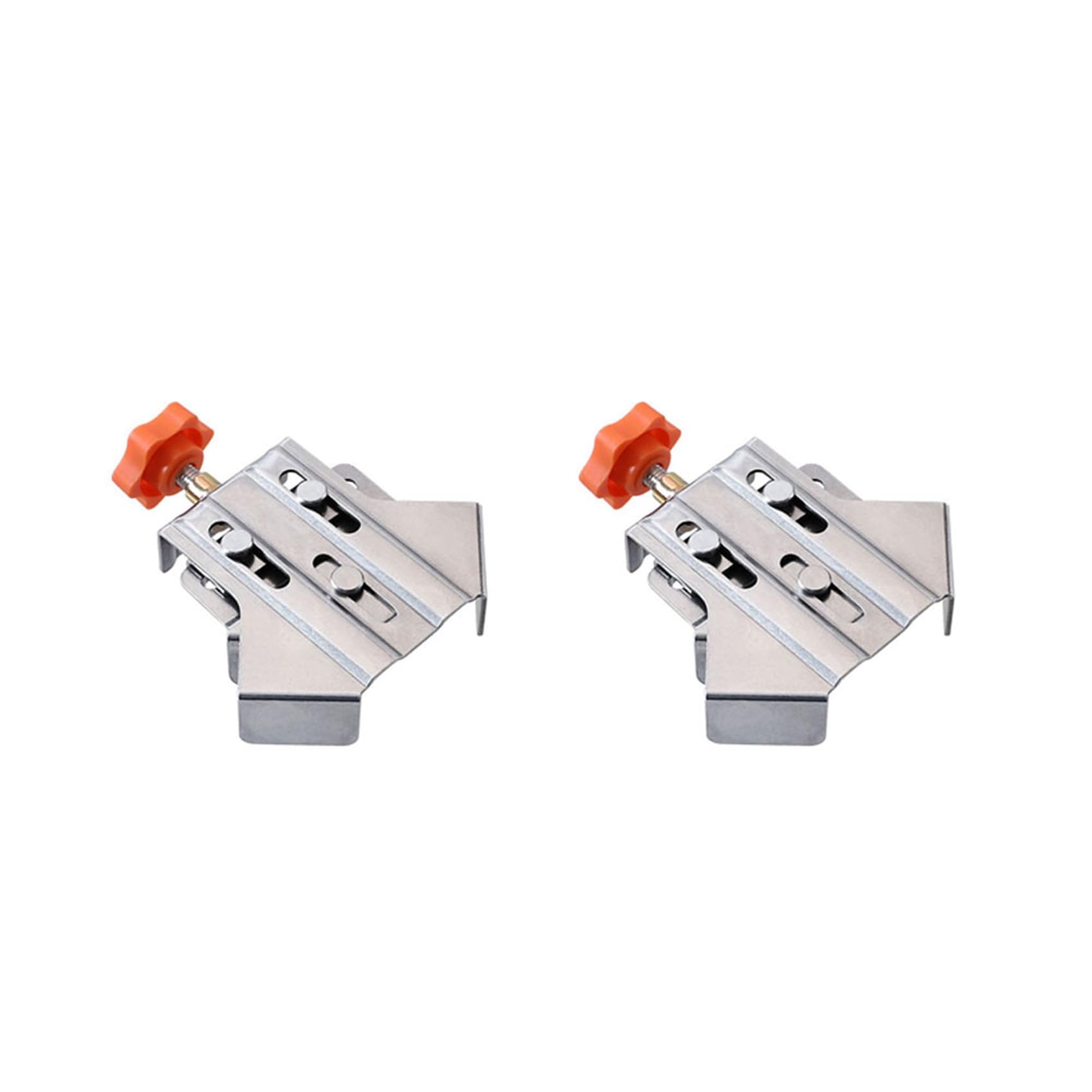 Jnchdghwa Photo Color 2X Open Type Right Angle Clamp Woodworking Right Angle Splicing Quick Clamp Locator Engineering Woodworking Diy