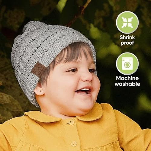 Keababies 3-Pack Baby Beanies, Baby Hats thumb #5