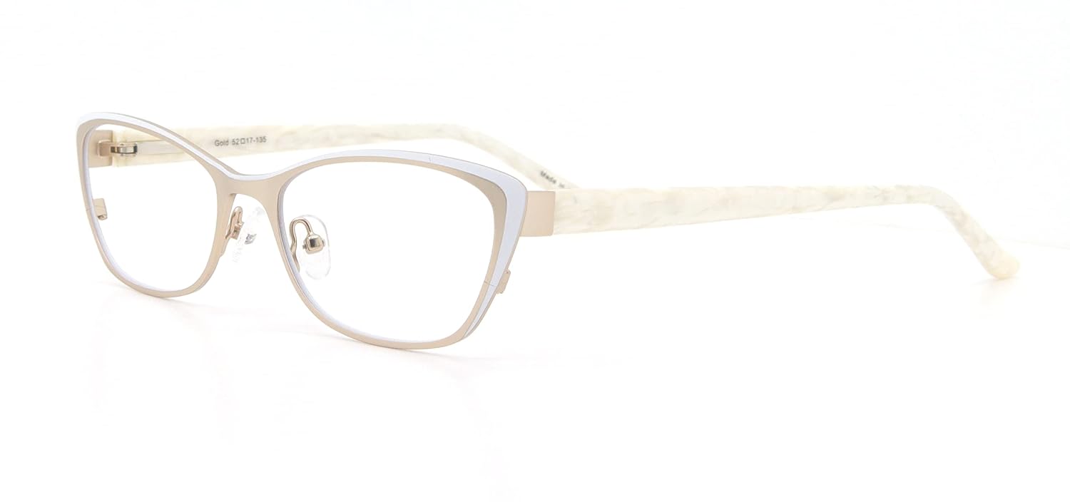 Sightline R404 Medium Fit Cat-Eye Multifocus Progressive Power Reading Glasses Gold 2.00, Gold, Medium - Review, Price and Buying Guide