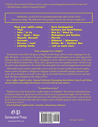 Aunt Ruth Grammar Drills for Excellence II: A Workbook Companion to Aunt Ruth: The Queen of English and Her Reign of Error - Image 2