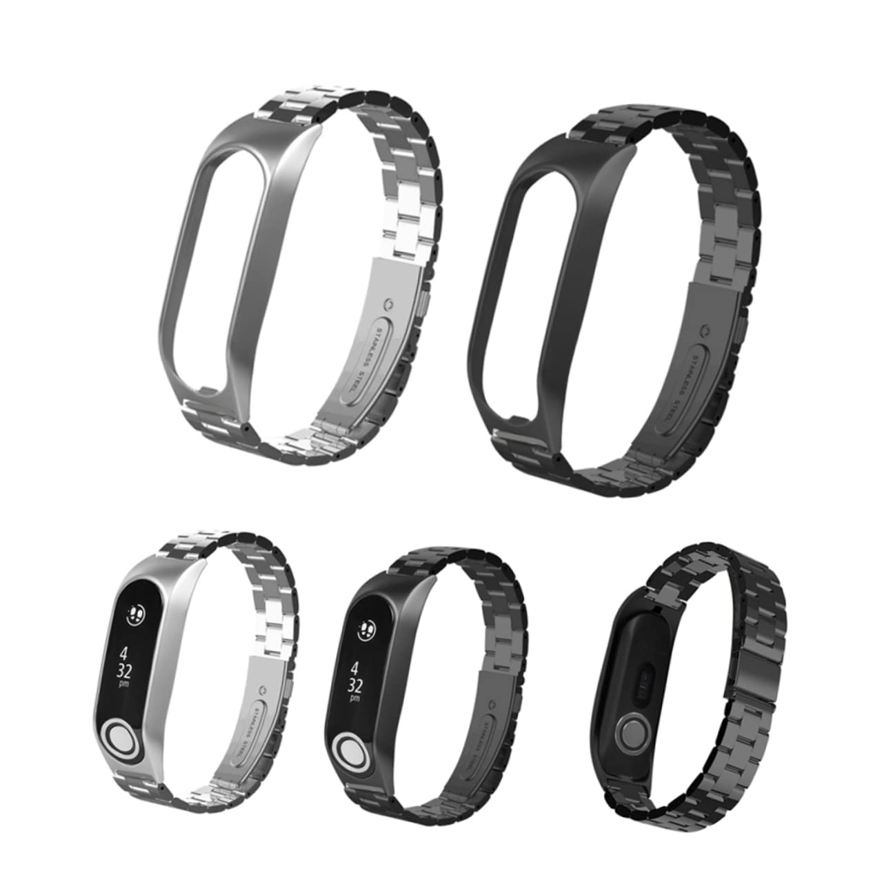 Artibetter 2piezas Correa Para Reloj Touch Banda Sustituta De Acero Inoxidable Para Reemplazar Correas Dañadas Diseño Ergonómico y Duradero Compatible Relojes