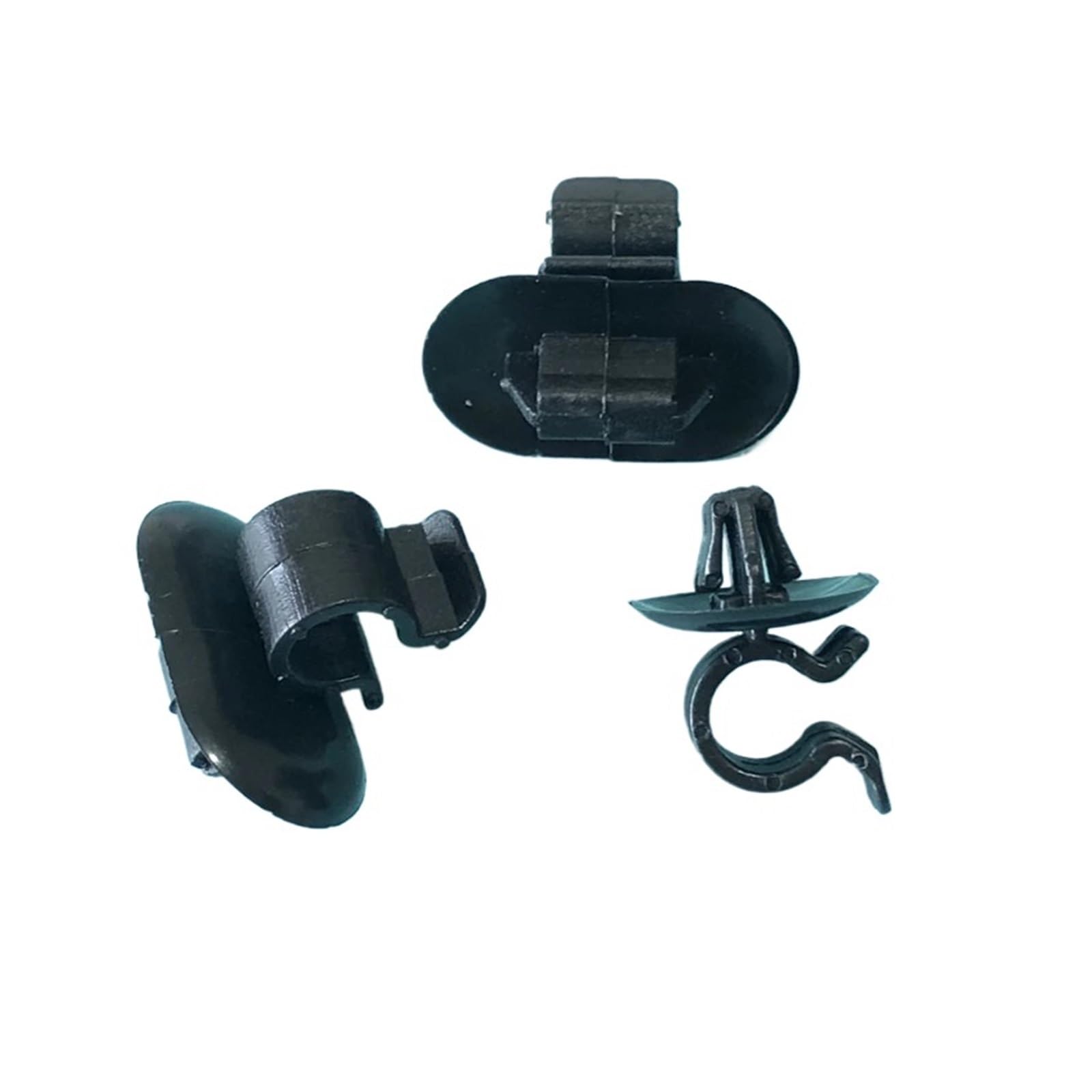 NLNKDTDPAK Bonnet Stay Clip Plastic Fastener Holder Fit for Citroen AX Evasion C2 C3 II C4 C5 I for Peugeot for Vauxhall for Vivaro Car Holders(5 PCS)